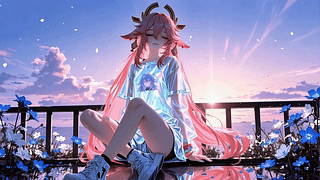 炫彩落日神子