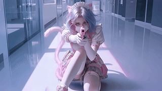 甜系猫耳少女