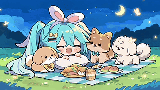 月夜野餐会