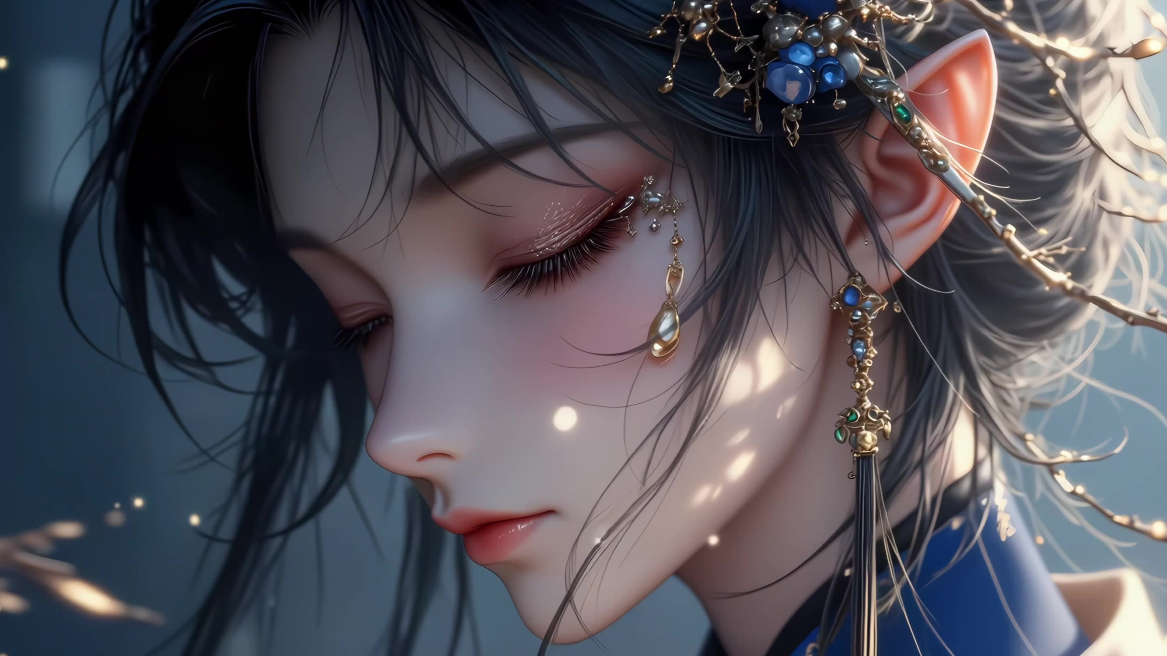 精灵耳美女