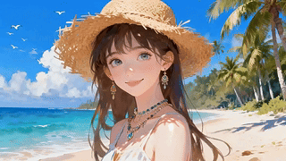 夏日海滩