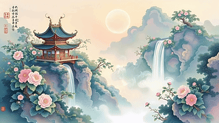 唯美古风建筑