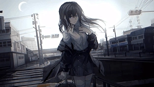 Hollow Grace 4K 动态壁纸 | 作者：flxxy
