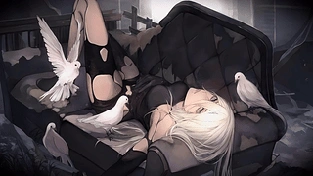 A2（尼尔：自动人形）4K 动态壁纸 | 作者：flxxy