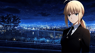 夜空下的Artoria