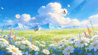 阳光花草树木