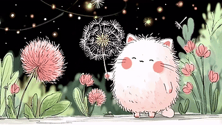 一捧蒲公英，一夜小浪漫