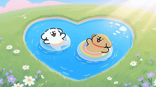 线条小狗的治愈夏日