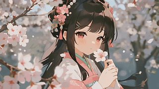 桃花女孩