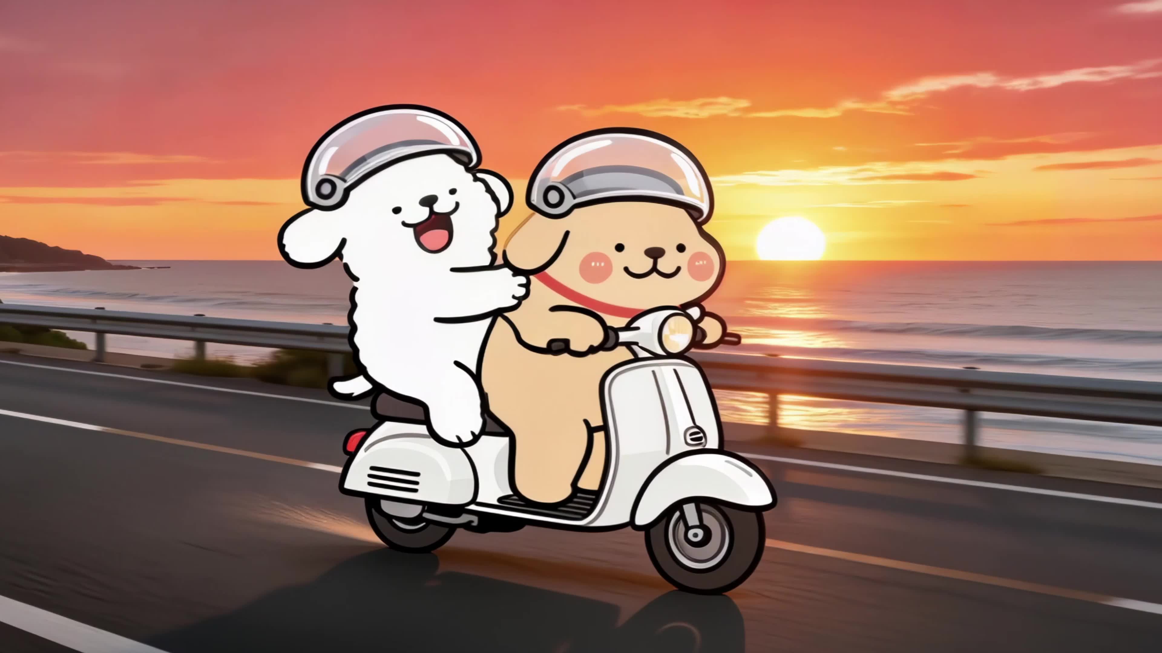 骑车的小可爱