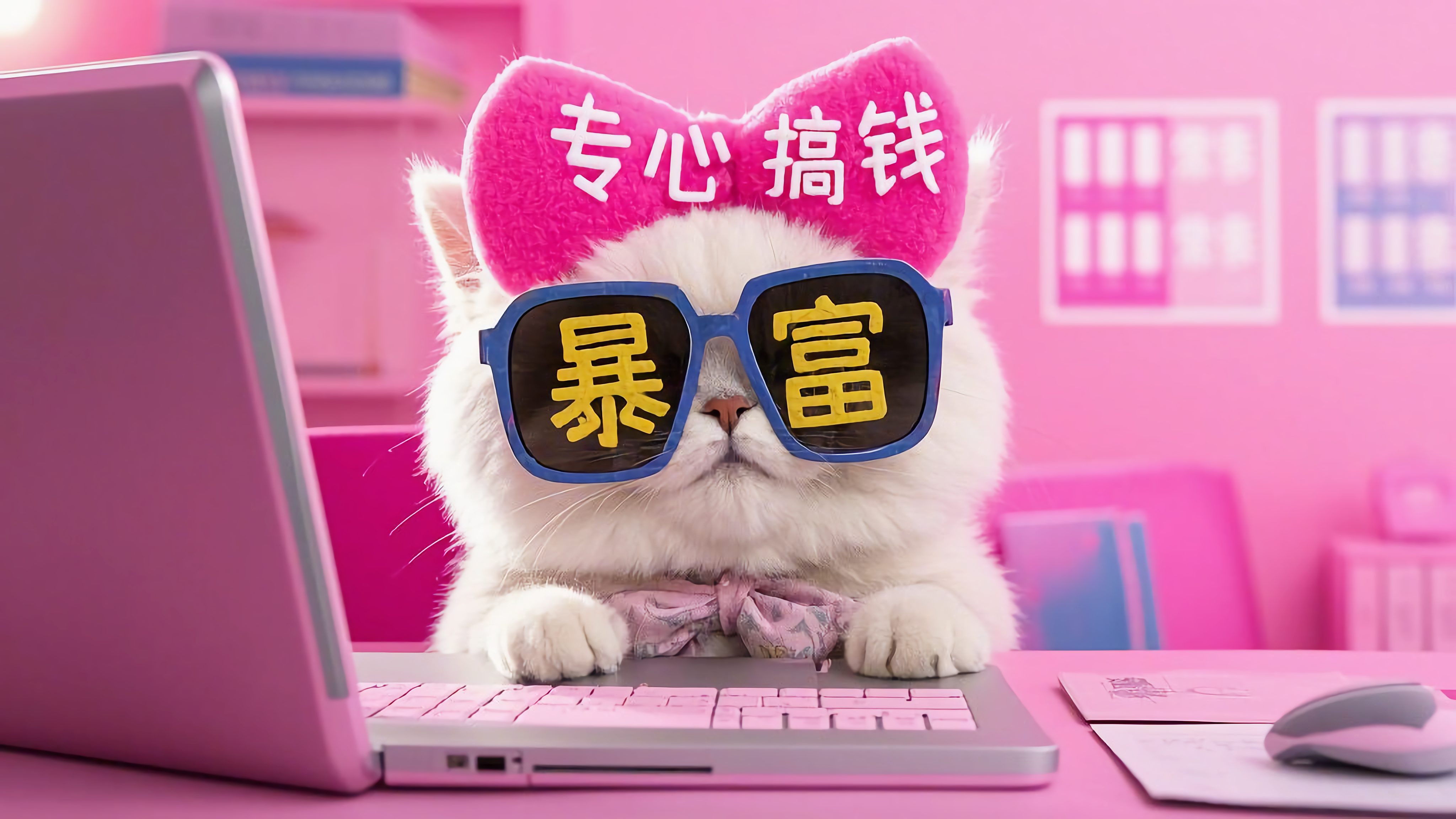 专心搞钱暴富猫咪