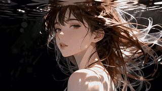高冷美女