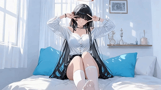 比耶美女