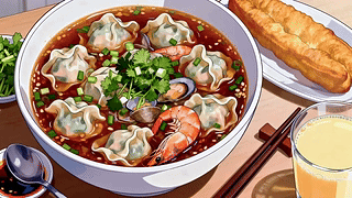 海鲜馄饨