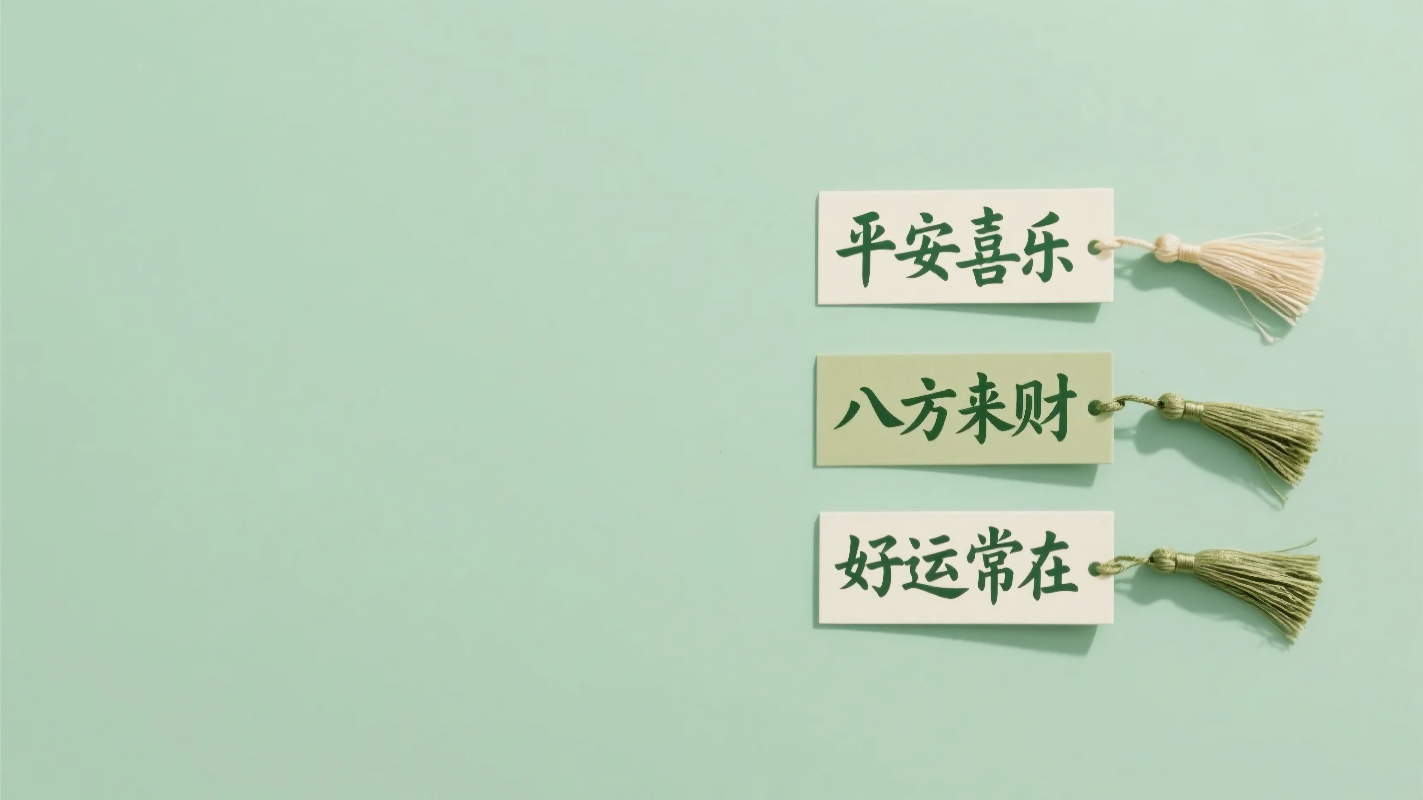 平安喜乐八方来财