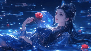 水中梦幻女孩