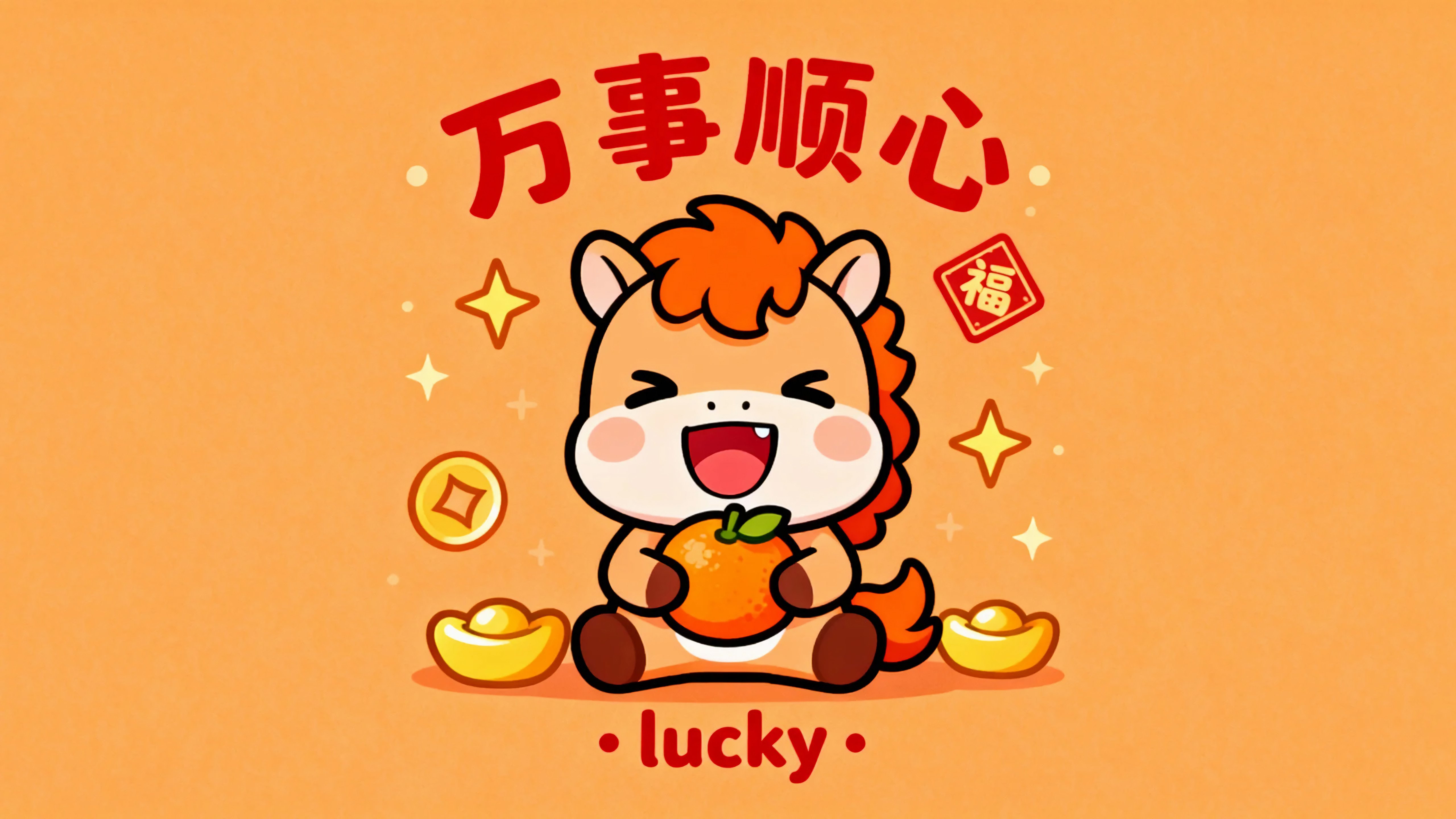 可爱小马万事顺心