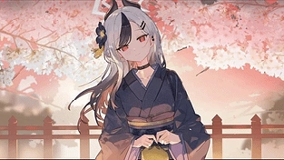 和服佳代子 动态壁纸 | 作者：猎蛙人