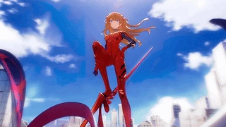 新世纪福音战士 3.0+1.0 - 明日香·兰格雷 动态壁纸 | 作者：Hollow