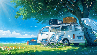 治愈海边房车