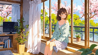 窗边少女
