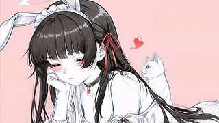 慵懒兔少女千咲