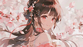 可爱女孩