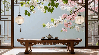 品茗赏樱
