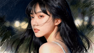 长发女孩