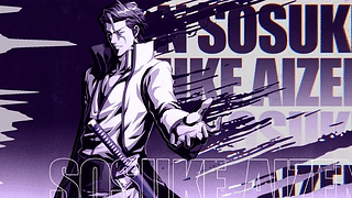 【Aizen Sosuke】 | 死神 4K 可定制壁纸