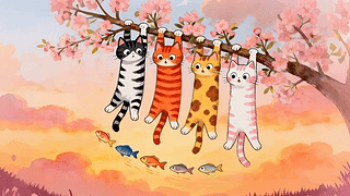 有趣的猫咪
