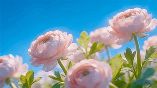 清新护眼花朵桌面