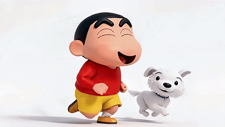 快乐奔跑蜡笔小新