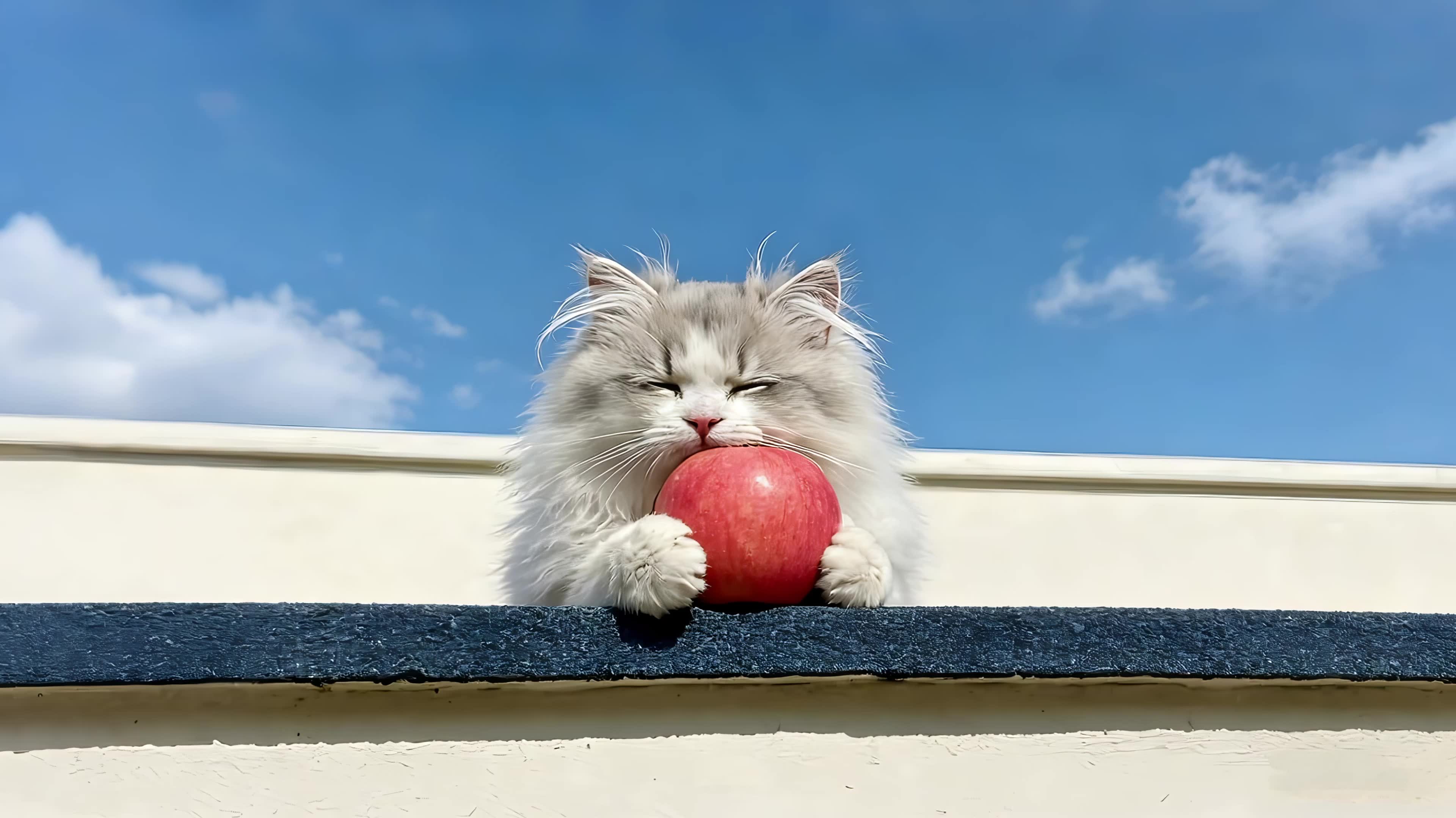 凌乱的猫