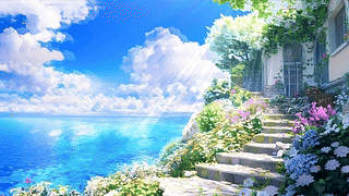 海景花草树木