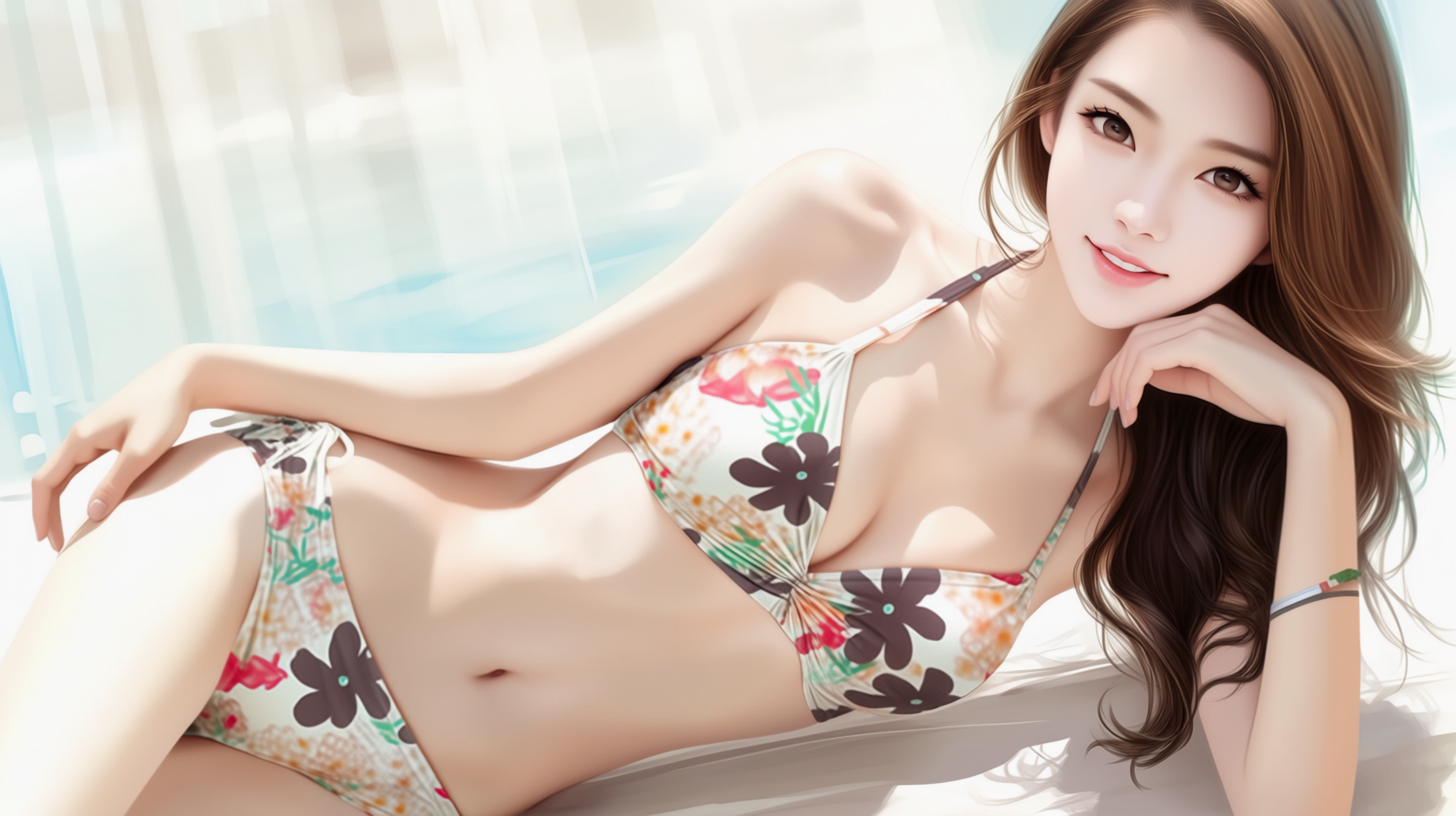 性感泳衣美女