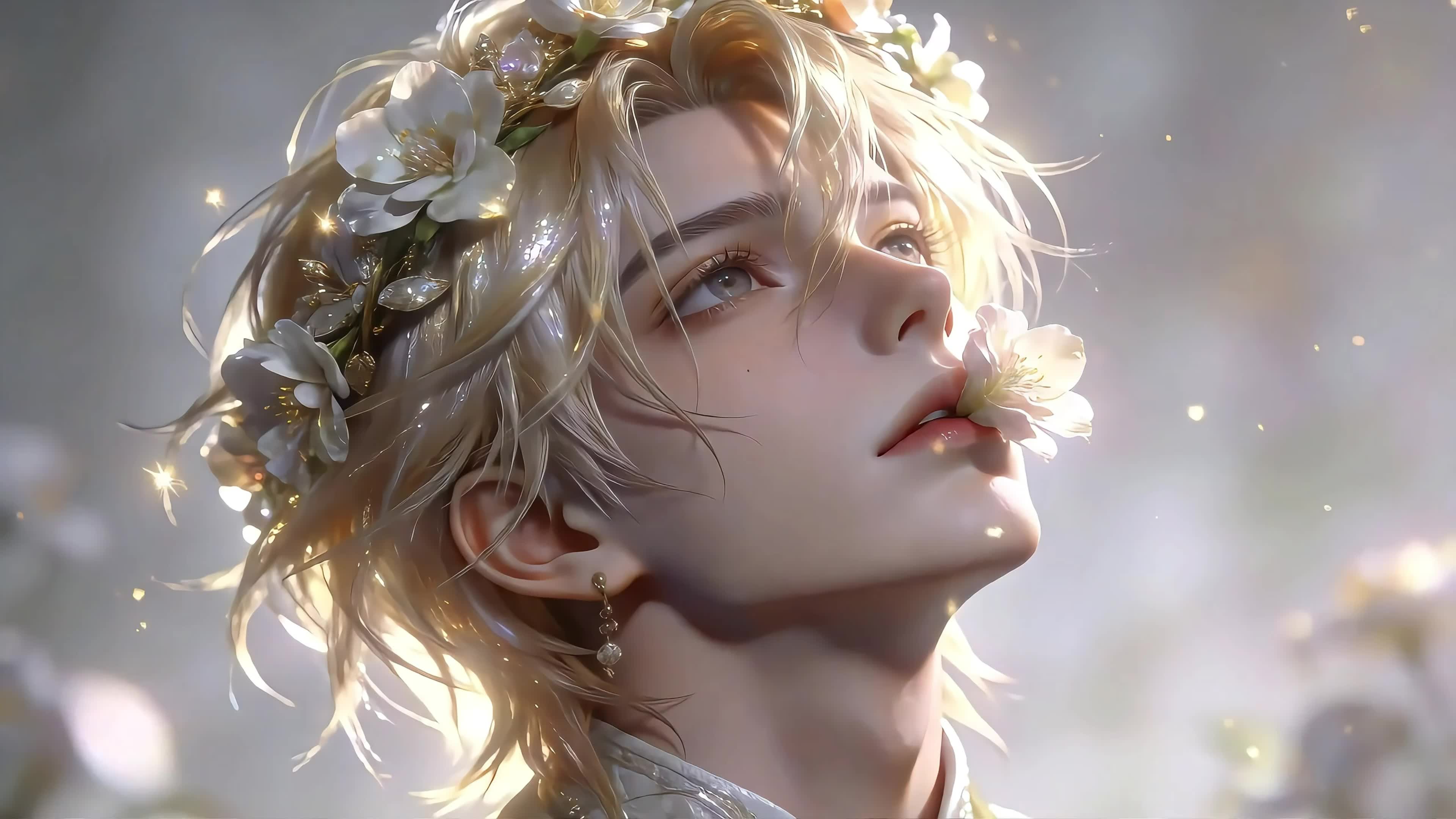 金发美少年