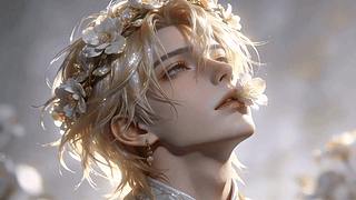 金发美少年
