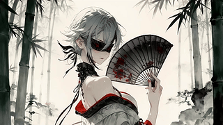 文艺古风女孩