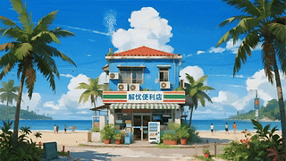 海滩