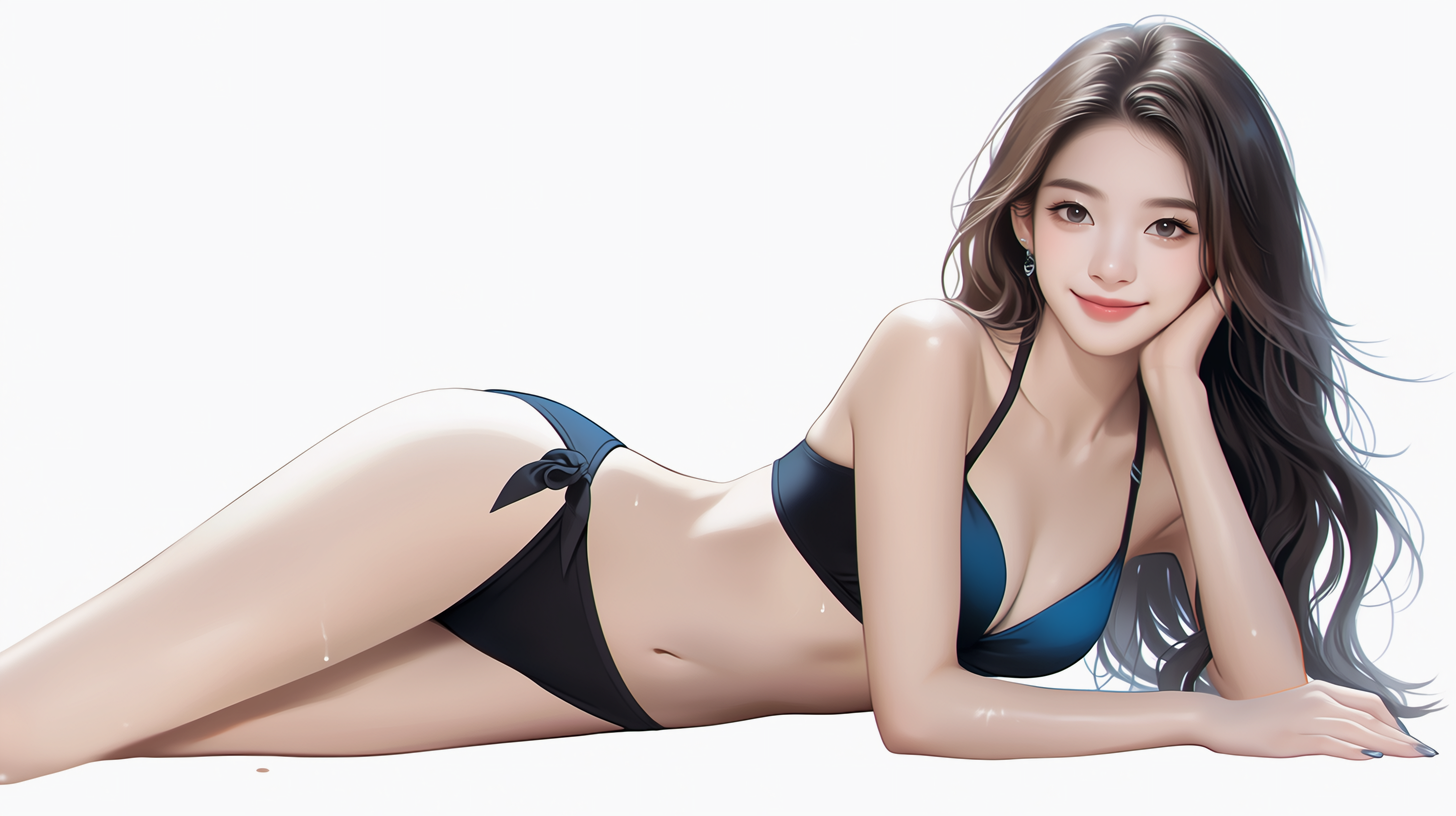 泳衣性感少女