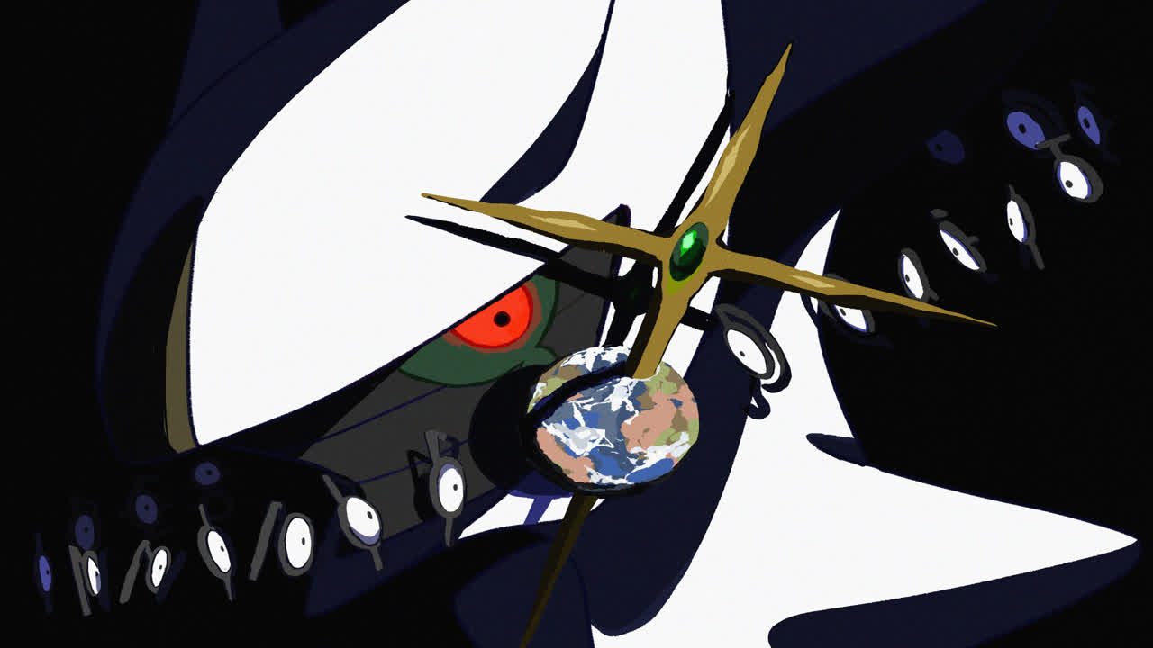 宝可梦 - Arceus & Unown [4K]