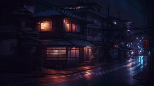 | 雨夜街道 - 日本 | [HD] 动态壁纸 | 作者：ItzFilete