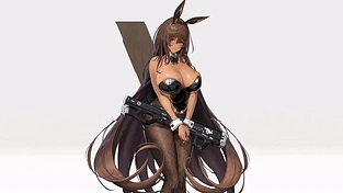 Sexy Bunny 性感的 兔子 动态壁纸 | 作者：Meidusha (⚞ ᴥ ⚟)