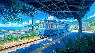 电车站台