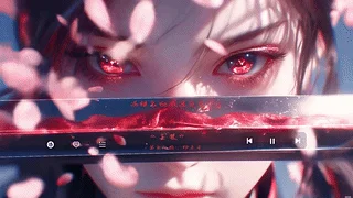 网易云音乐特别版-星瞳藏刀：绯红入梦