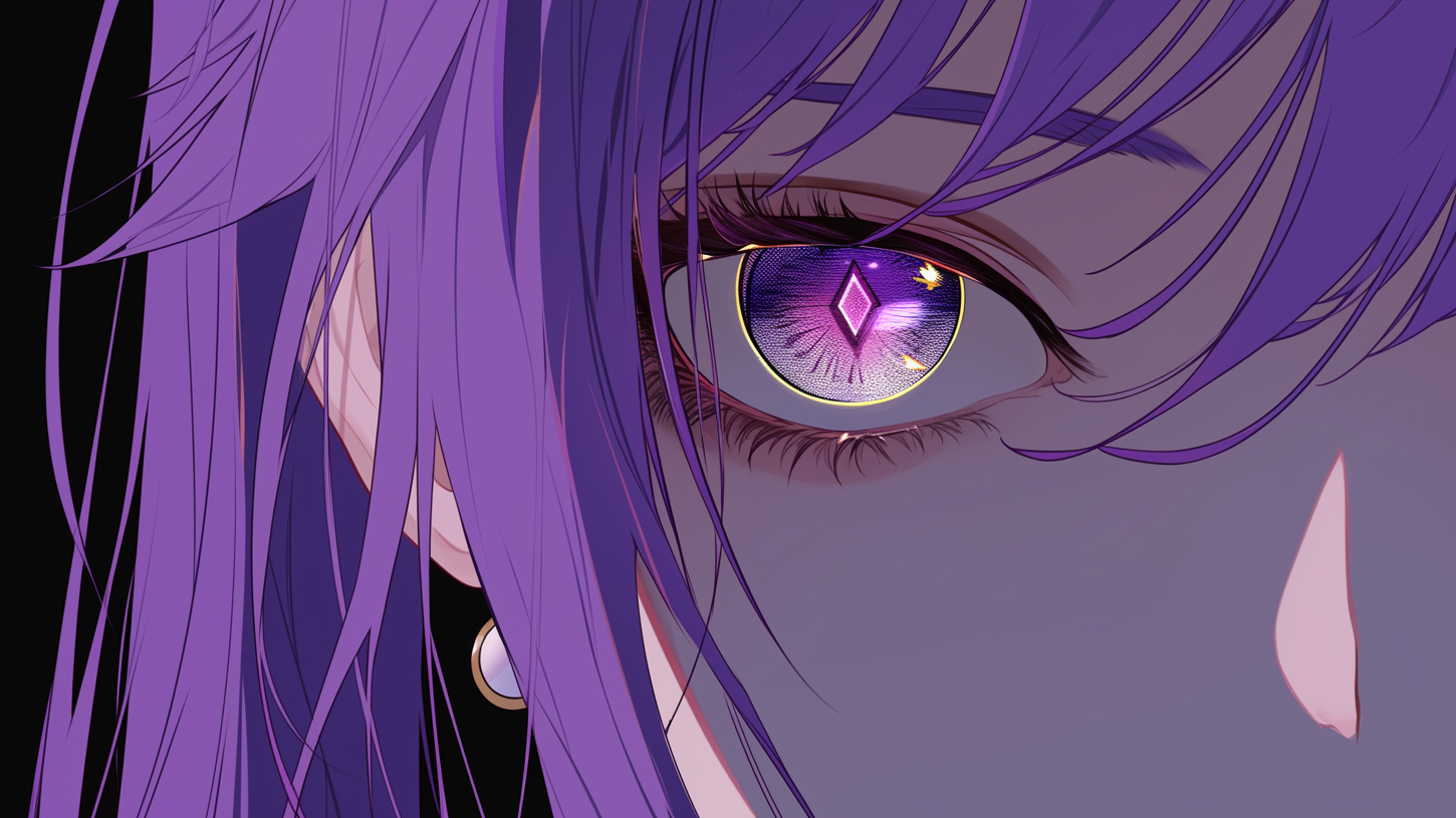 美少女的眼眸
