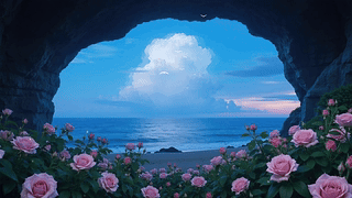 清新护眼花海