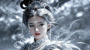 十二花神・冬雪 动态壁纸 | 作者：金爵万象