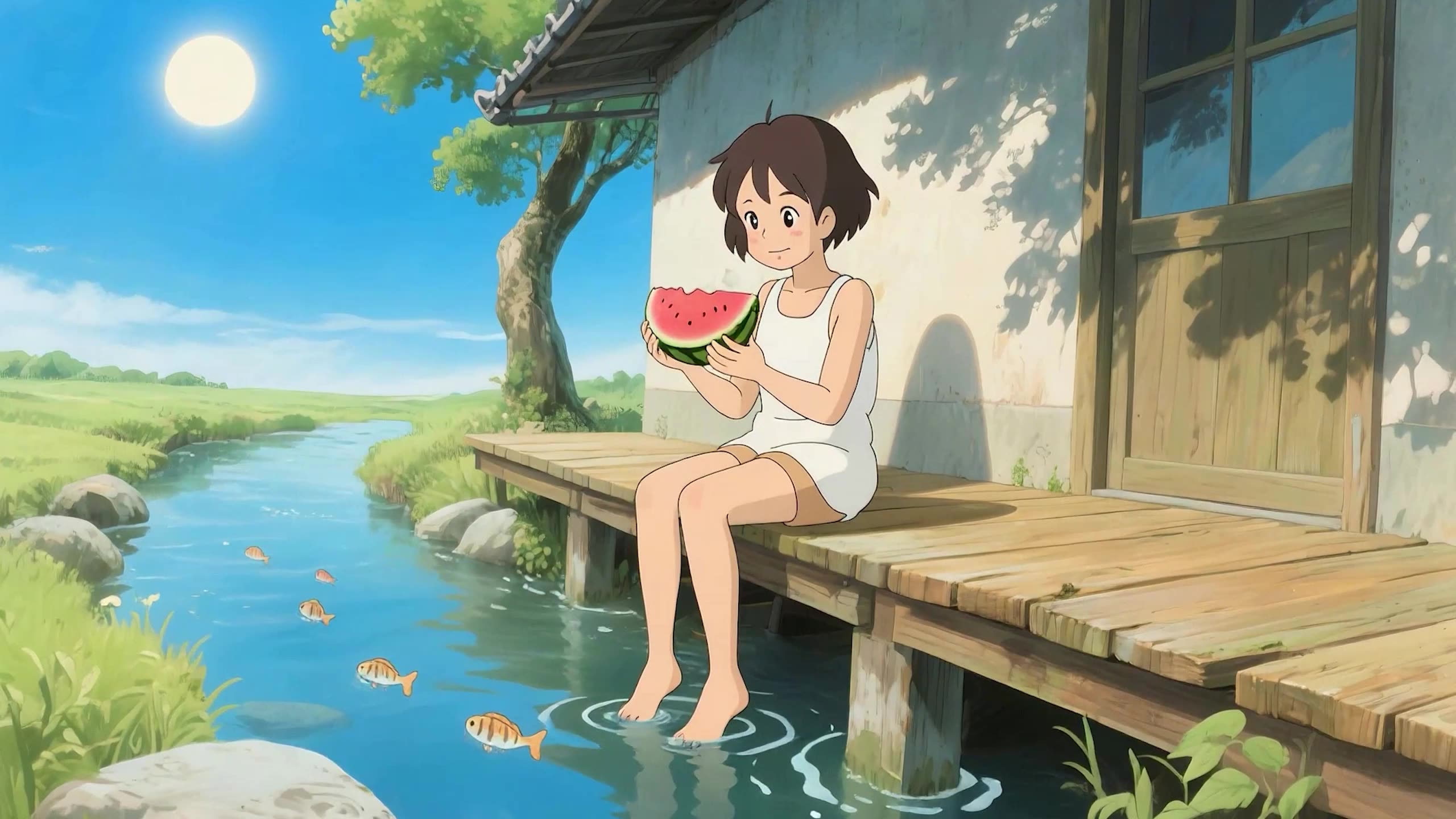 夏天吃西瓜